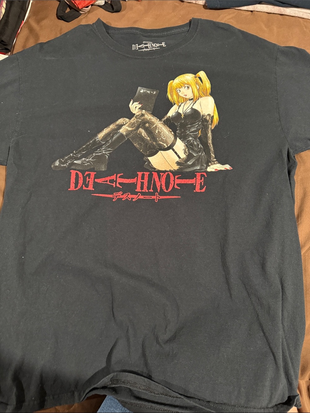 Death Note Misa Graphic Tee - Black